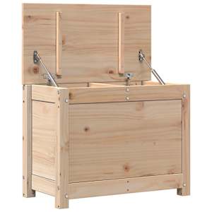 Úložný box 60x32x45,5 cm masivní borové dřevo - obrázek 9