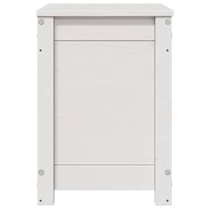 Úložný box bílá 60x32x45,5 cm masivní borové dřevo - obrázek 6