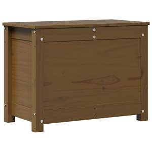 Úložný box medově hnědý 60x32x45,5 cm masivní borovice - obrázek 2