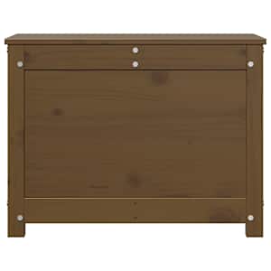 Úložný box medově hnědý 60x32x45,5 cm masivní borovice - obrázek 5