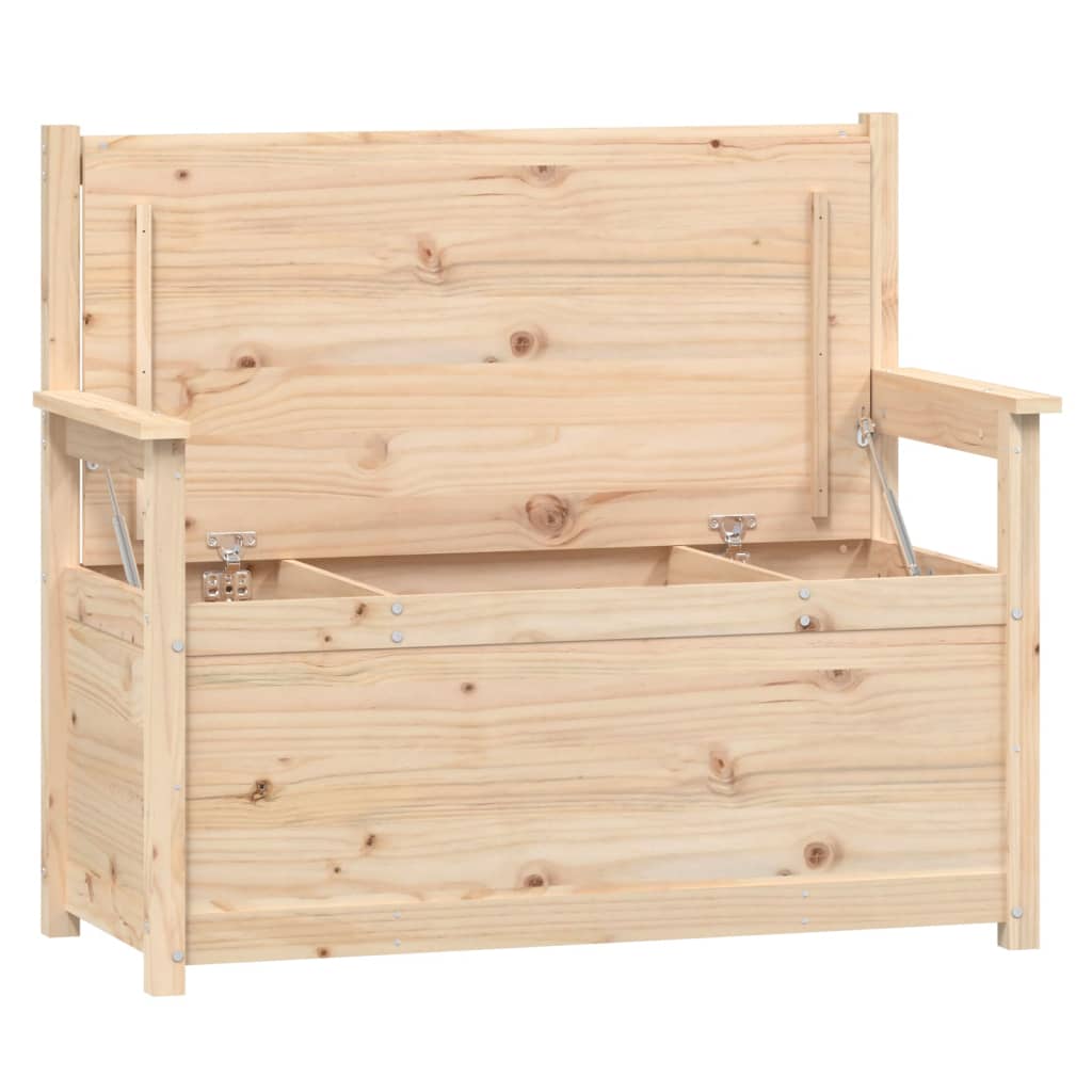 Ławka 112,5x51,5x96,5cm lite drewno sosna skrzynia ławka duży wybór vidaXL - Zdjęcie 28 z 50