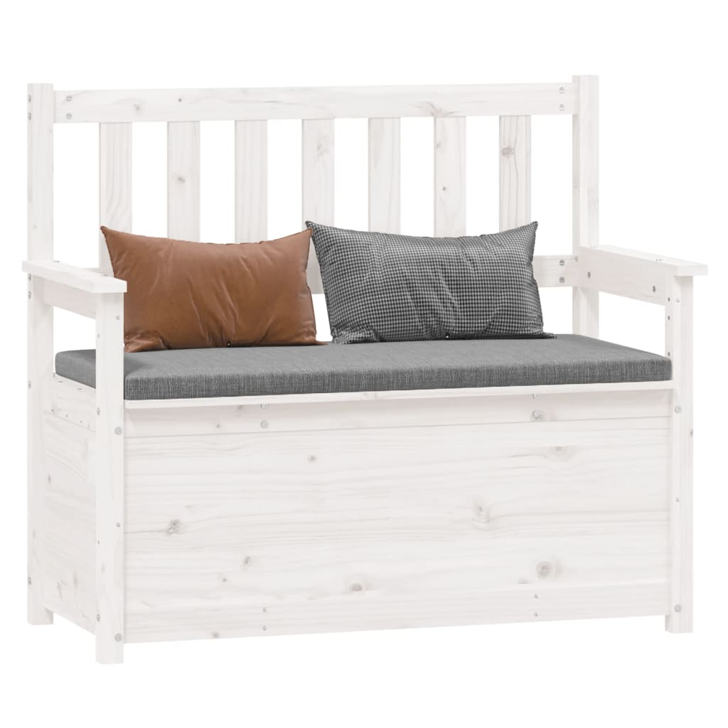 Ławka 112,5x51,5x96,5cm lite drewno sosna skrzynia ławka duży wybór vidaXL - Zdjęcie 45 z 50