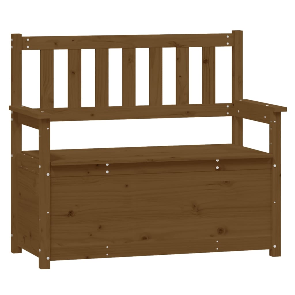 Ławka 112,5x51,5x96,5cm lite drewno sosna skrzynia ławka duży wybór vidaXL - Zdjęcie 16 z 50