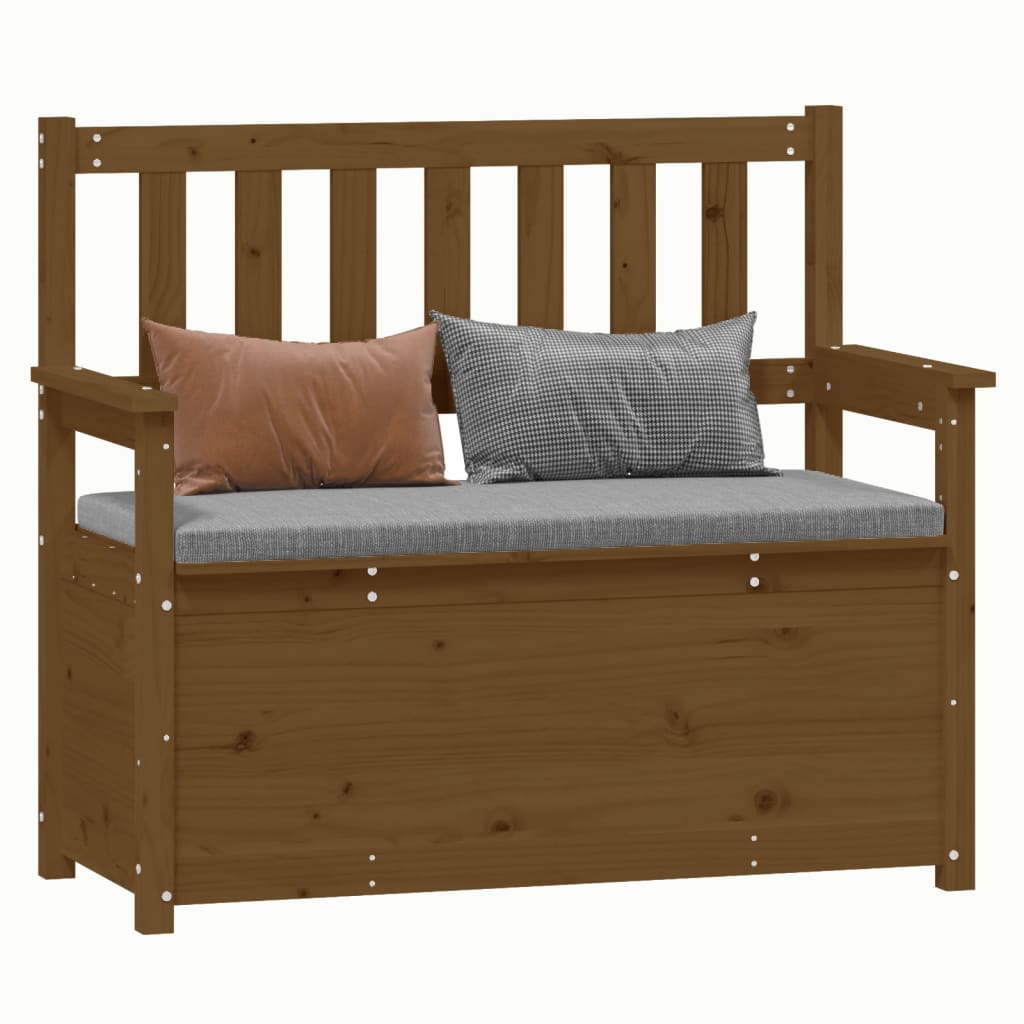 Ławka 112,5x51,5x96,5cm lite drewno sosna skrzynia ławka duży wybór vidaXL - Zdjęcie 18 z 50
