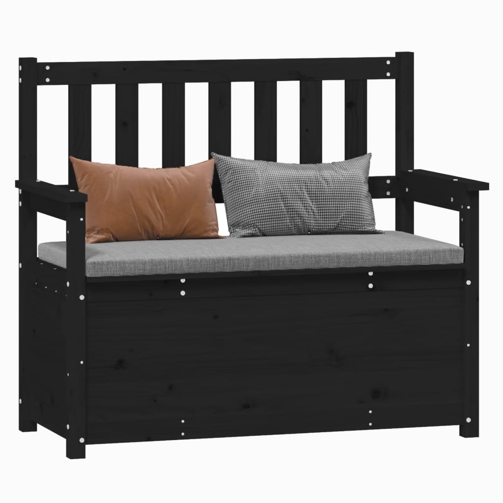 Ławka 112,5x51,5x96,5cm lite drewno sosna skrzynia ławka duży wybór vidaXL - Zdjęcie 36 z 50