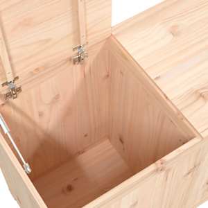 Box na prádlo 88,5x44x66 cm masivní borové dřevo - obrázek 8