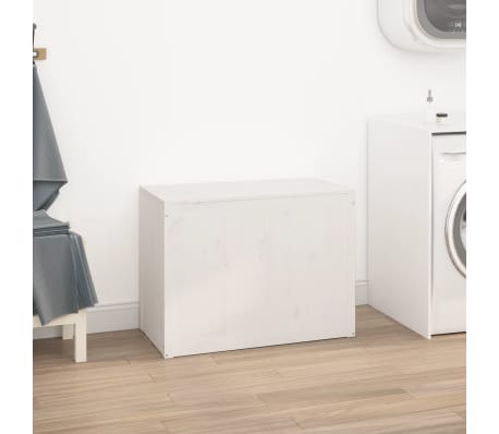 vidaXL &Kappa;&alpha;&lambda;ά&theta;&iota; &Alpha;&pi;&lambda;ύ&tau;&omega;&nu; &Lambda;&epsilon;&upsilon;&kappa;ό 88,5 x 44 x 66 &epsilon;&kappa; &alpha;&pi;ό &Mu;&alpha;&sigma;ί&phi; &Xi;ύ&lambda;&omicron; &Pi;&epsilon;ύ&kappa;&omicron;&upsilon;