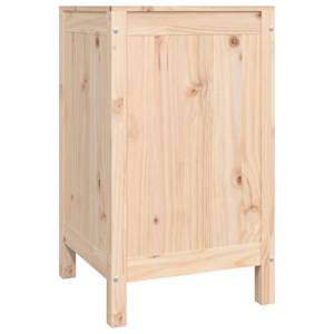 Box na prádlo 44 x 44 x 76 cm masivní borové dřevo - obrázek 5