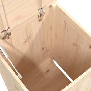 Box na prádlo 44 x 44 x 76 cm masivní borové dřevo - obrázek 8