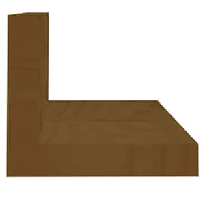 Nástěnné police 2 ks medově hnědé 80x11x9 cm masivní borovice - obrázek 4