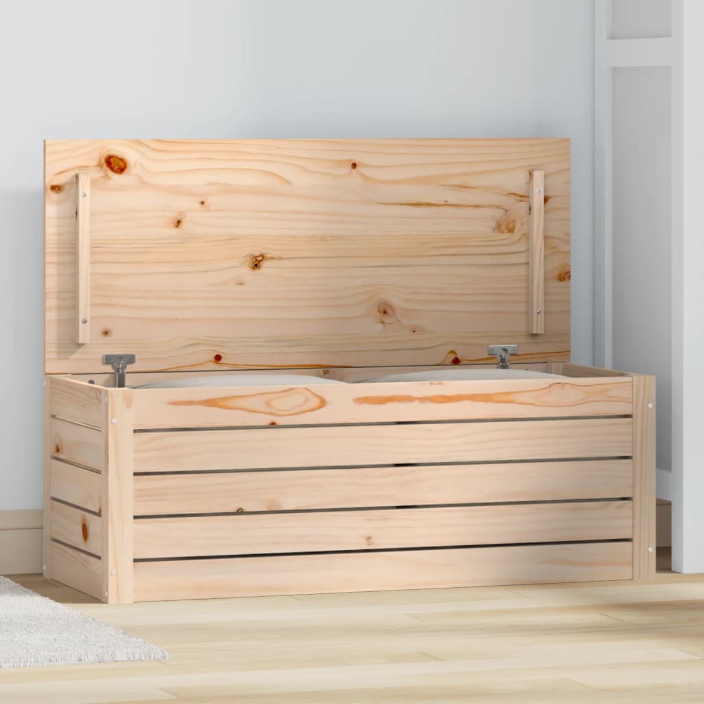 Úložný box 59,5x36,5x33 cm masivní borové dřevo