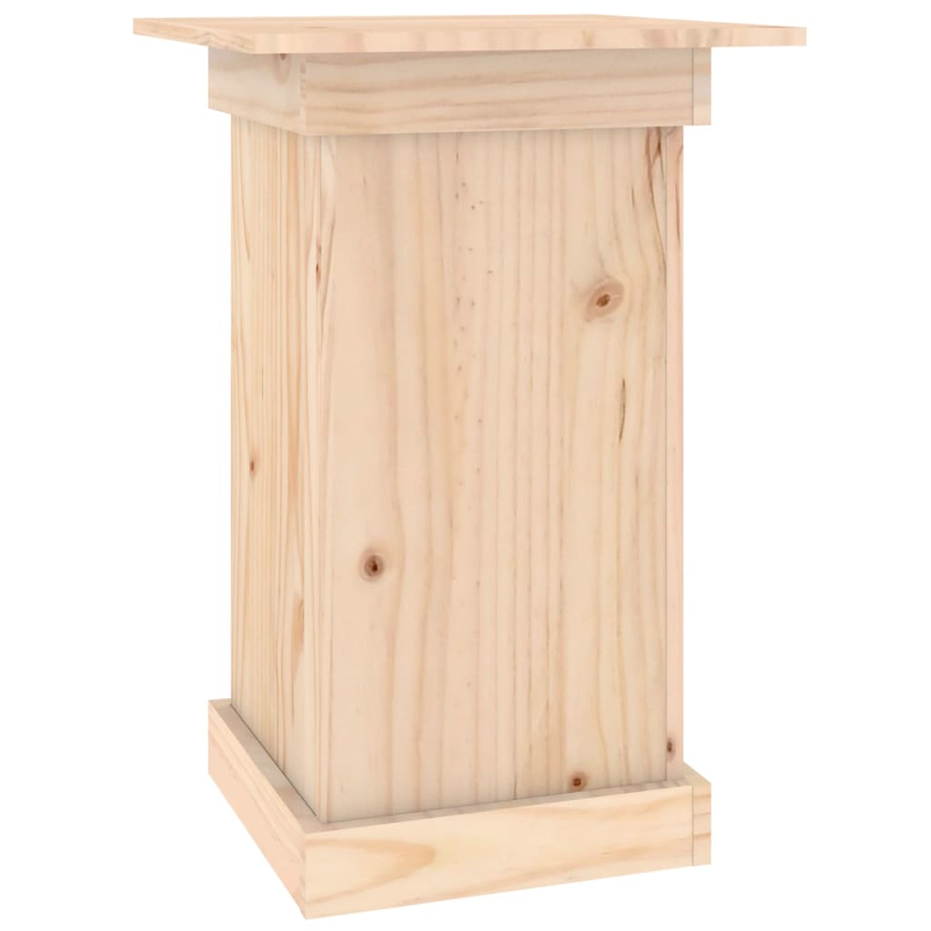 vidaXL Stojan na květiny 40 x 40 x 60 cm masivní borové dřevo