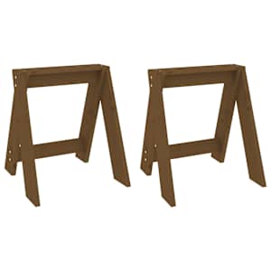 vidaXL pukid 2 tk, meepruun, 40x40x45 cm, toekas m&auml;nnipuit