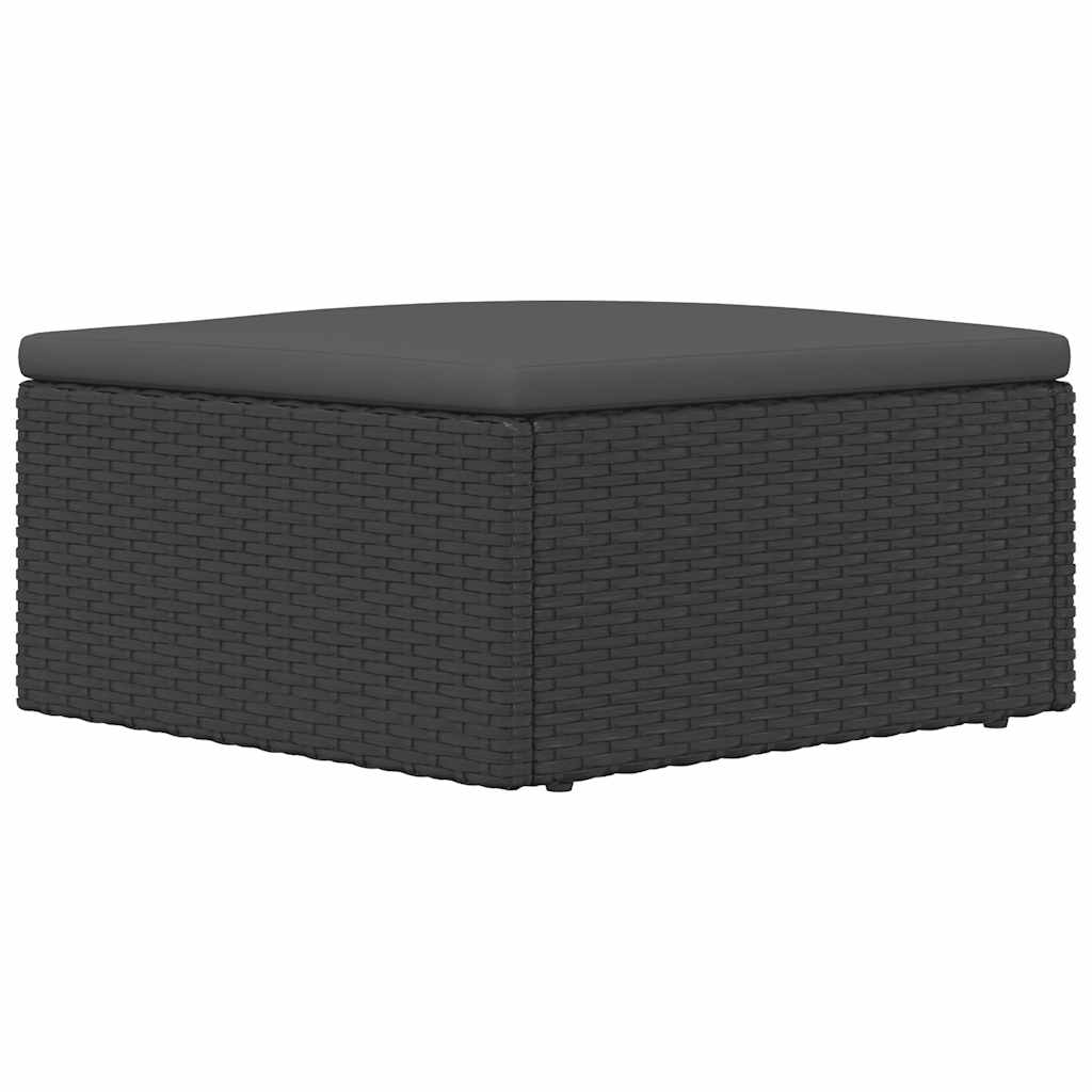 Patio Furniture Outdoor Patio Sectional Sofa with Cushions Poly Rattan vidaXL - Picture 7 of 9