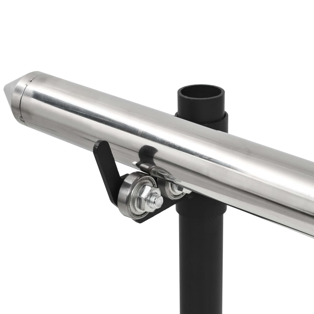 Barbecue Automatique Et Moteur Acier Inoxydable 150x46,5x82,5cm VidaXL 17 width=274