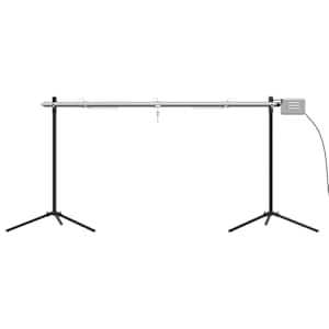 Automatický gril s motorem nerezová ocel 150 x 46,5 x 82,5 cm - obrázek 3