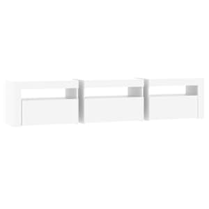 TV skříňka s LED osvětlením bílá 180 x 35 x 40 cm - obrázek 8