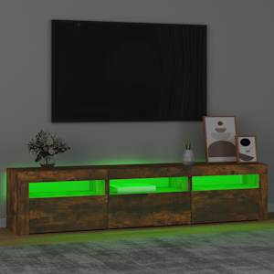 TV skříňka s LED osvětlením kouřový dub 180x35x40 cm - obrázek 4