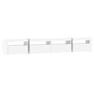 TV skříňka s LED osvětlením bílá 240x35x40 cm - obrázek 8