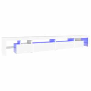 TV skříňka s LED osvětlením bílá 290 x 36,5 x 40 cm - obrázek 2