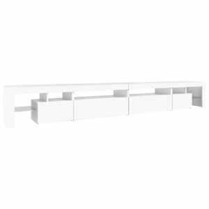 TV skříňka s LED osvětlením bílá 290 x 36,5 x 40 cm - obrázek 7