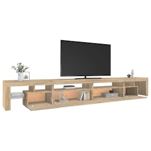 TV skříňka s LED osvětlením sonoma dub 290 x 36,5 x 40 cm - obrázek 6
