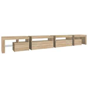 TV skříňka s LED osvětlením sonoma dub 290 x 36,5 x 40 cm - obrázek 8