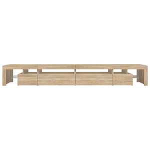 TV skříňka s LED osvětlením sonoma dub 290 x 36,5 x 40 cm - obrázek 9