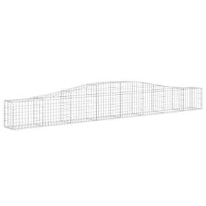 Klenutý gabionový koš 400 x 30 x 40/60 cm pozinkované železo - obrázek 2