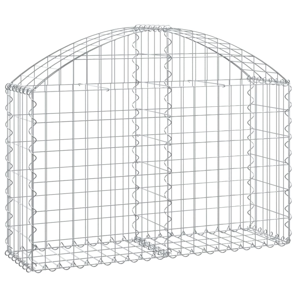 Arched Gabion Basket - Galvanized Steel Cage Wire Stone Wall Planter vidaXL - Picture 18 of 132