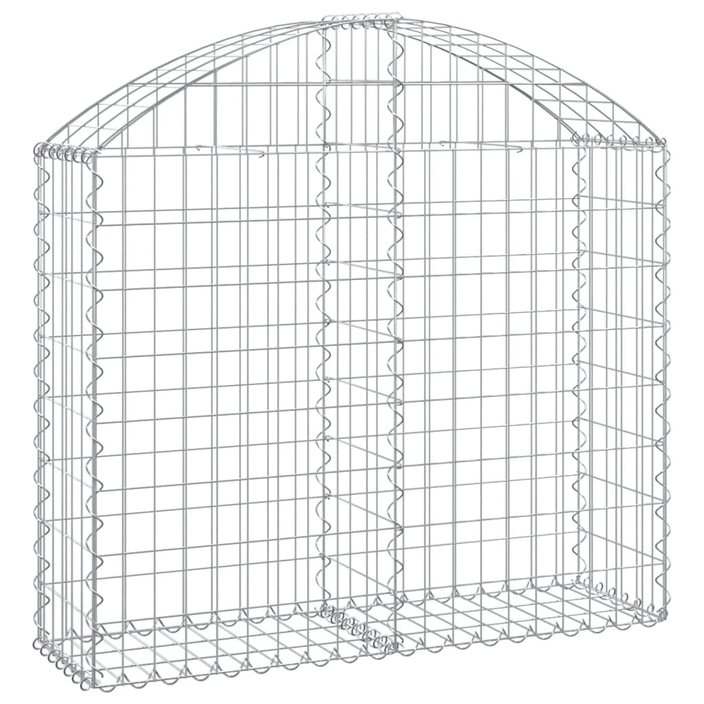 Arched Gabion Basket - Galvanized Steel Cage Wire Stone Wall Planter vidaXL - Picture 23 of 132