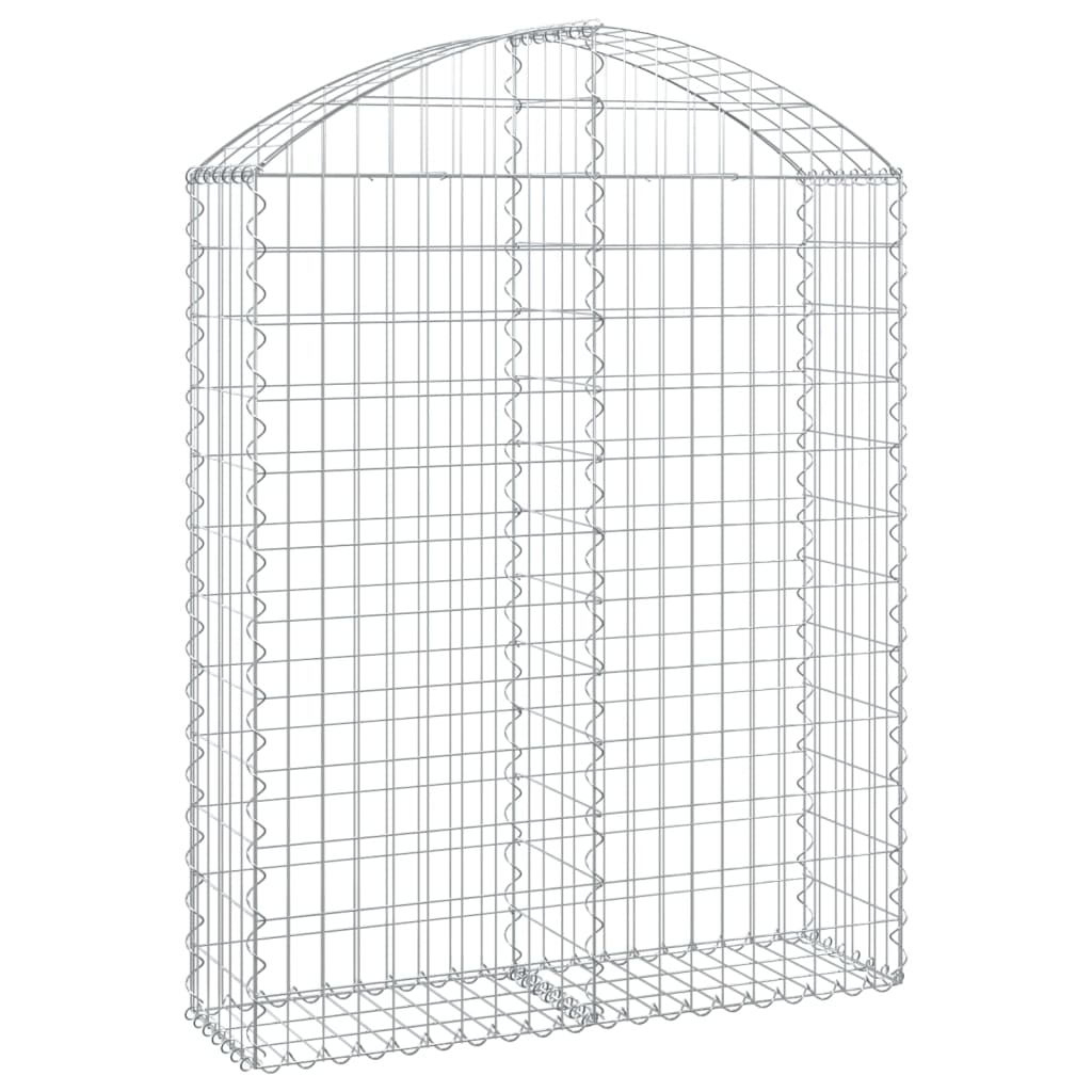 Arched Gabion Basket - Galvanized Steel Cage Wire Stone Wall Planter vidaXL - Picture 33 of 132