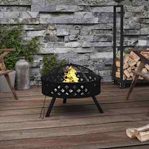 Kurišče z grebljico 58 cm XXL jeklo