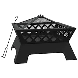 vidaXL tulease ahjuroobiga, 50 cm, XXL, teras