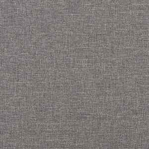 Křeslo s podnožkou světle šedé 60 cm textil - obrázek 6