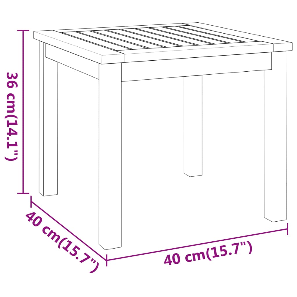 Set mobilier de grădină Adirondack, 3 piese, lemn masiv acacia