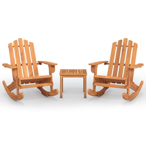 vidaXL 3-osaline Adirondack aiam&ouml;&ouml;bli komplekt, akaatsiapuit
