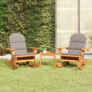 3dílná sada zahradního nábytku Adirondack masivní akácie - obrázek 1