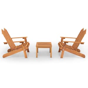 3dílná sada zahradního nábytku Adirondack masivní akácie - obrázek 2