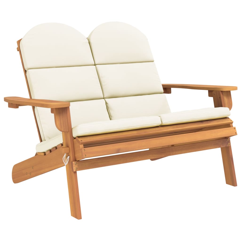 Set mobilier de grădină Adirondack, 3 piese, lemn masiv acacia