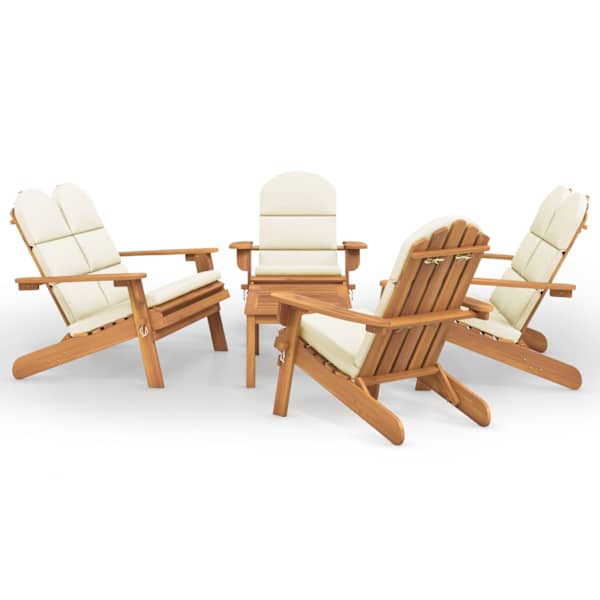 vidaXL 5-osaline Adirondack aiam&ouml;&ouml;bli komplekt, akaatsiapuit