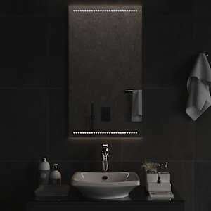 Koupelnové zrcadlo s LED osvětlením 50 x 90 cm - obrázek 3