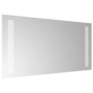vidaXL LED kopalniško ogledalo 20x40 cm