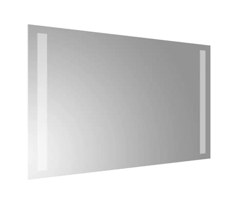 vidaXL Badkamerspiegel LED 30x50 cm
