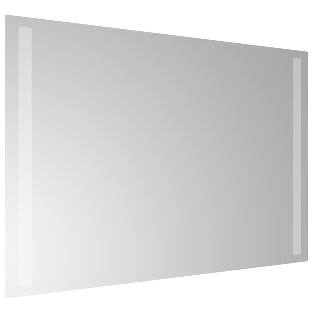 vidaXL Badkamerspiegel LED 40x60 cm transparent, foto 2