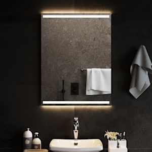 Koupelnové zrcadlo s LED osvětlením 60 x 80 cm - obrázek 1