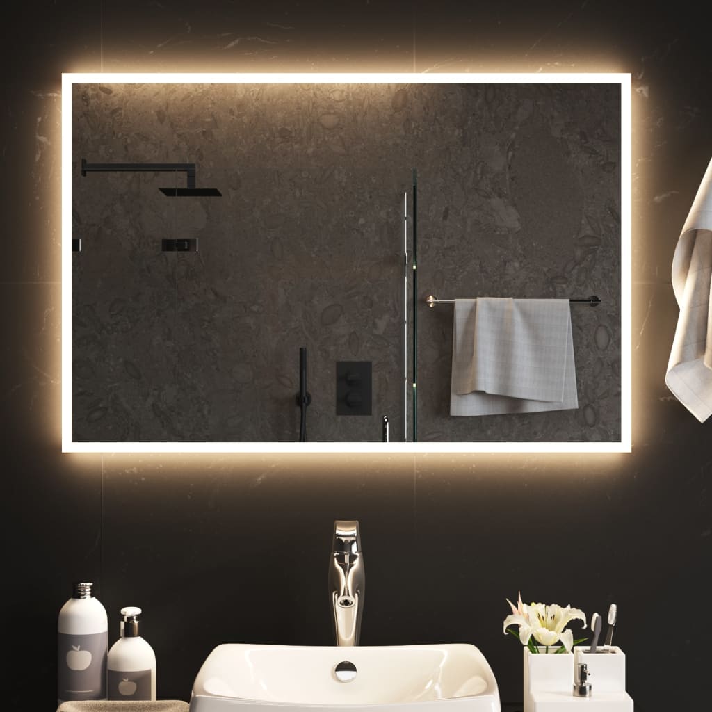 Koupelnové zrcadlo s LED osvětlením 60x90 cm