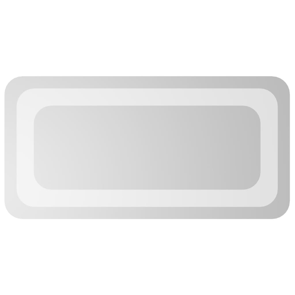 vidaXL LED kúpeľňové zrkadlo 20x40 cm