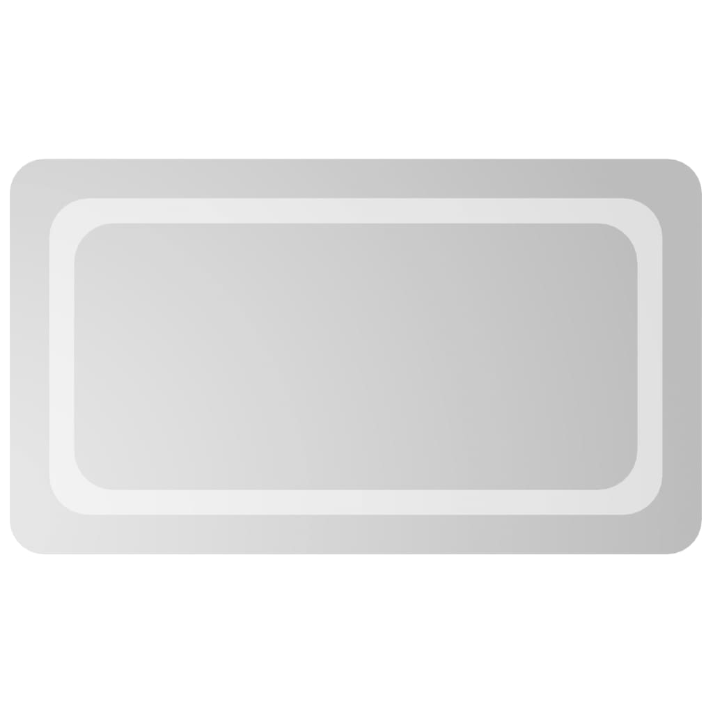 vidaXL Koupelnové zrcadlo s LED osvětlením 40x70 cm