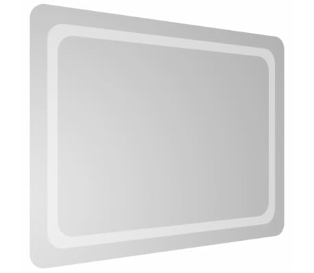 vidaXL Καθρέφτης Μπάνιου με LED 60x80 εκ.
